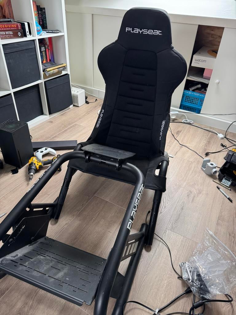 Fanatec GT DD Pro (8Nm) + Mclaren stuur, CSL pedalen, Ophalen, Gebruikt, Playseat of Racestoel