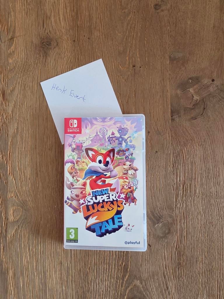 New Super Lucky's Tale - Nintendo Switch, Ophalen of Verzenden, Zo goed als nieuw