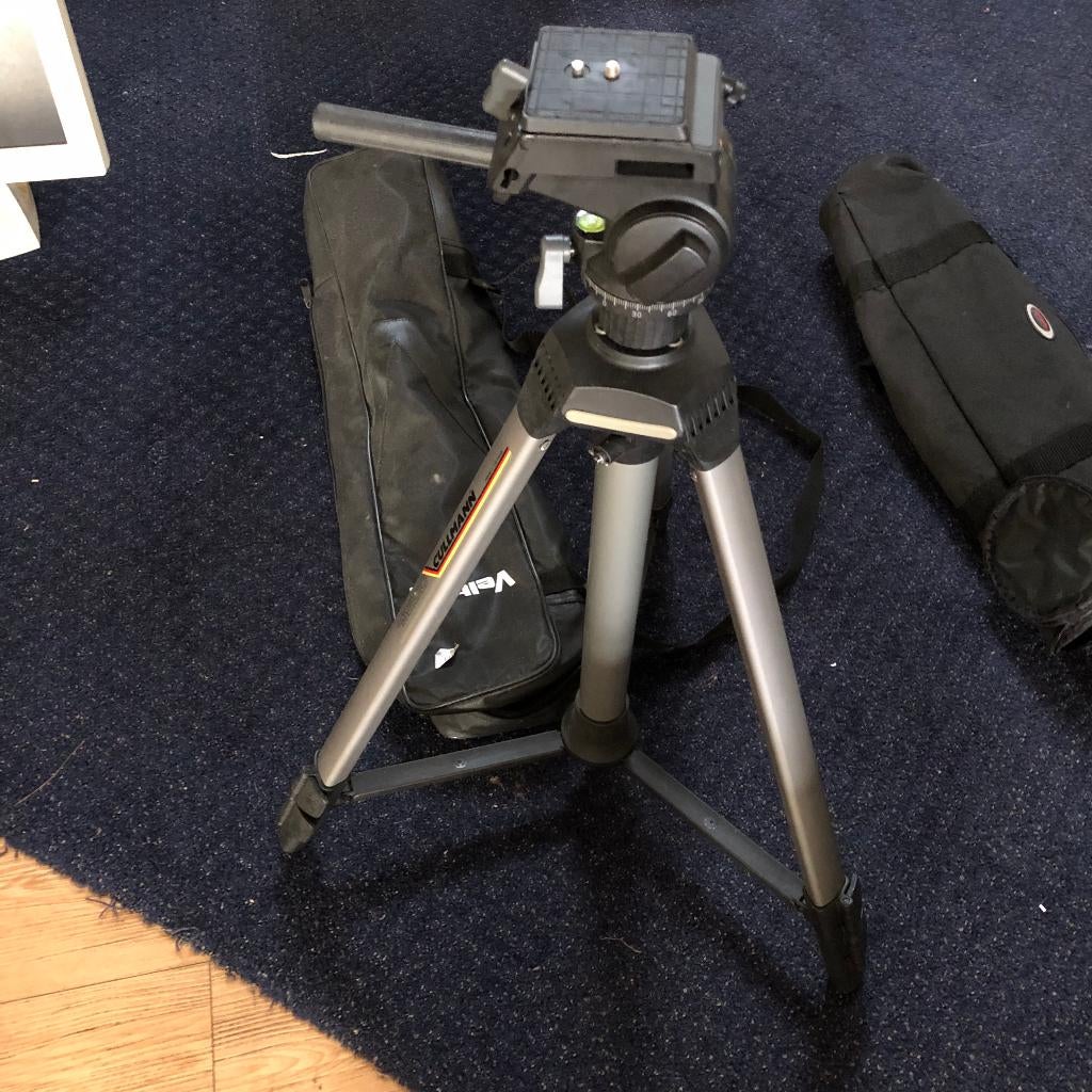 Statief Tripod Professioneel Cullmann Video 3200, Audio, Tv en Foto, Fotografie | Statieven en Balhoofden, Ophalen, Zo goed als nieuw