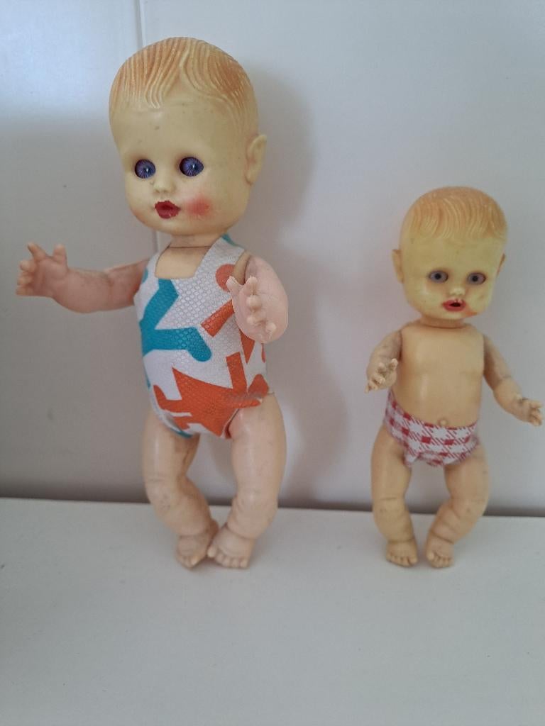 oude poppetjes, Ophalen of Verzenden, Gebruikt