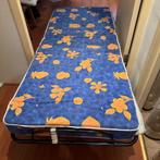 1 persoons logeerbed opklapbaar, Ophalen, Gebruikt, Eenpersoons, Zwart