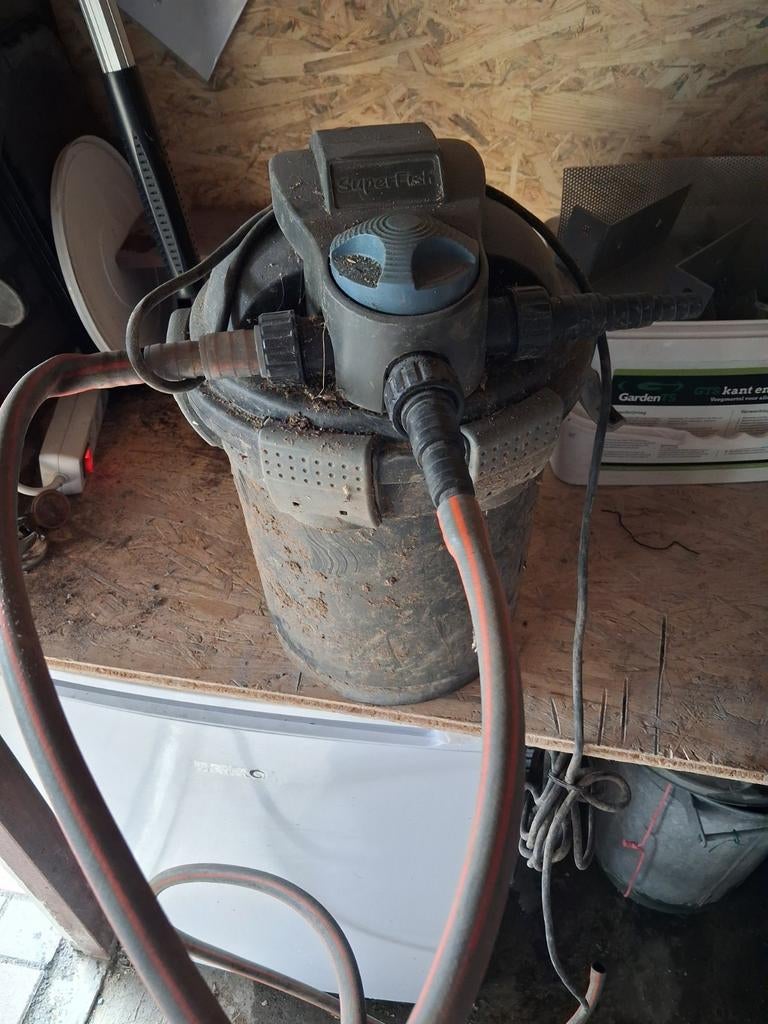 Vijver filter, Ophalen, Gebruikt