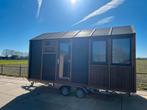 Tiny house met trailer, Ophalen