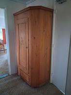 Originele Grenen Houten Kast met Planken en Lades, Ophalen