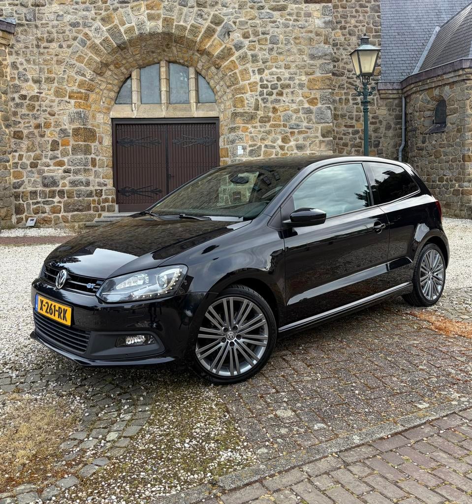 Volkswagen Polo 6C 1.4 TSI GT Blue 2014 Stoelver Xenon Clima, Auto's, Volkswagen, 4 cilinders, 610 kg, Handgeschakeld, Particulier