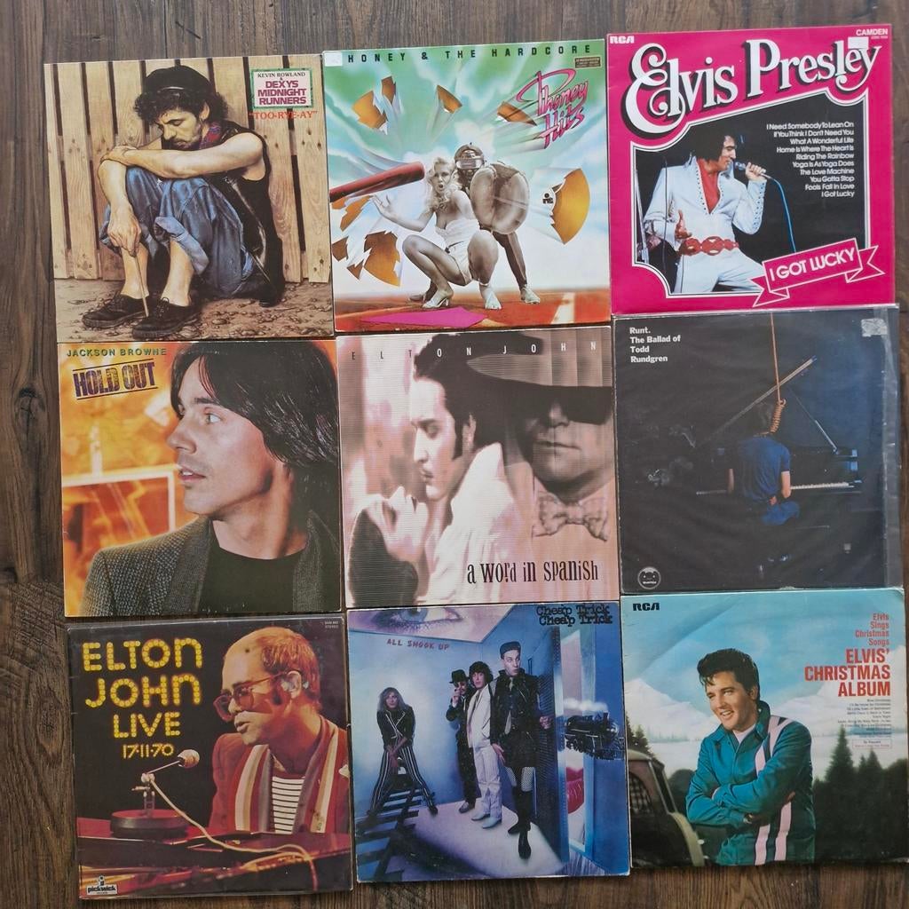 Diverse elpees / vinyl, Cd's en Dvd's, Ophalen of Verzenden, Gebruikt, Overige formaten