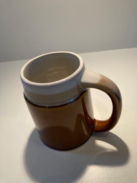 VINTAGE keramiek bierpul Tsjechoslowakije 70's vaas/kan, Verzamelen, Biermerken, Ophalen of Verzenden, Nieuw, Pul(len), Overige merken