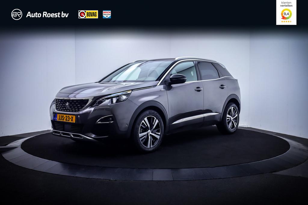 Peugeot 3008 1.6T Aut. GT Line FULL LED | 360 CAM | CARPLAY, Parkeersensor, Gebruikt, Zwart, 4 cilinders