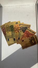 Gouden bankbiljetten, Postzegels en Munten, Bankbiljetten | Europa | Eurobiljetten, Ophalen of Verzenden, Overige landen, 10 euro