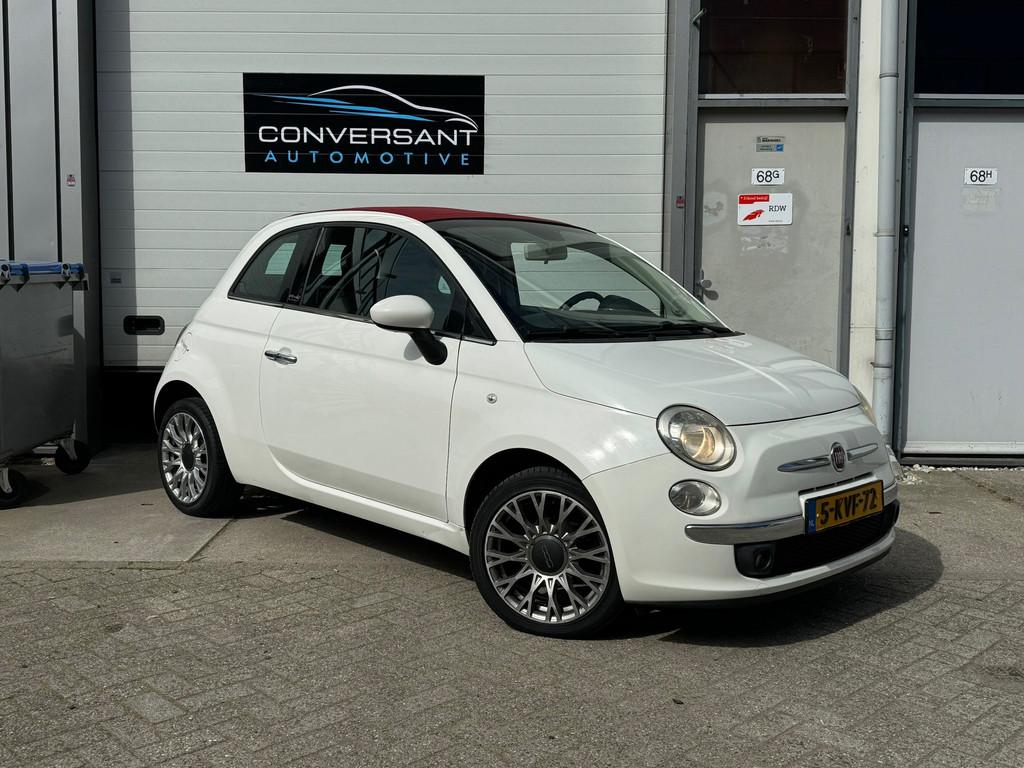Fiat 500 C 1.2 Easy|SOFT TOP/ CABRIO|PDC|NIEUWE DISTR|APK, Voorwielaandrijving, Euro 5, Gebruikt, 4 cilinders