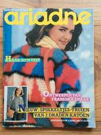 Ariadne handwerken april 1982 ontwerpen van Frans Molenaar, Ariadne handwerken, Ophalen of Verzenden, Zo goed als nieuw, Borduren en Naaien