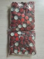 Kroonkurken - bierdoppen nieuw 26mm bordeaux-rood, Ophalen of Verzenden, Nieuw