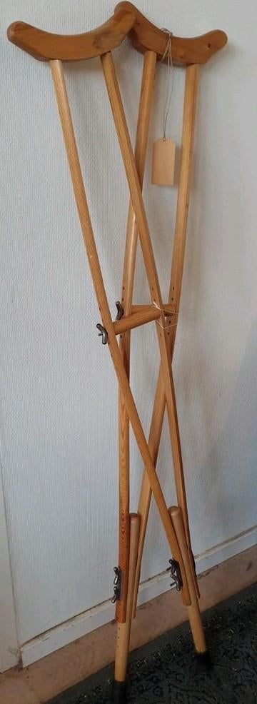 Vintage loopkrukken in verschillende hoogtes te zetten, Ophalen of Verzenden