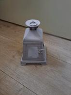 Mooie metalen lantaarn zgan, Huis en Inrichting, Woonaccessoires | Kandelaars en Kaarsen, Ophalen, Zo goed als nieuw