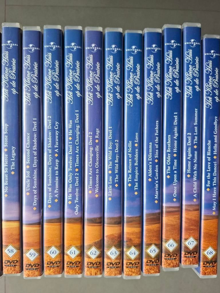 Kleine huis op de prairie 68 DVD's, Alle leeftijden, Ophalen, Zo goed als nieuw, Drama