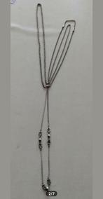 Ketting,verzilverd,Vintage,lengte 73 cm,Halsketting,vrouw, Sieraden, Tassen en Uiterlijk, Kettingen, Ophalen of Verzenden, Nieuw