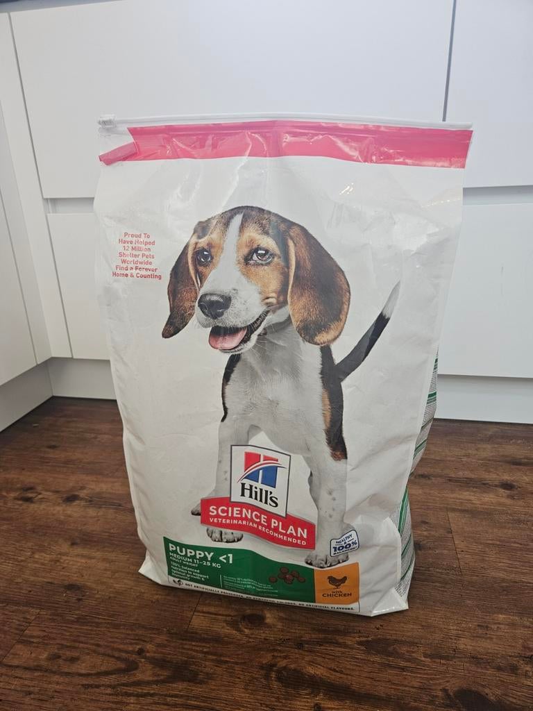 Hills science plan hondenvoer | puppy medium 11-25kg, Ophalen, Hond