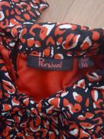 Izgs Persival Meisjes blouse oranje/rood/zwart/wit 140, Kinderen en Baby's, Kinderkleding | Maat 140, Persival, Meisje, Overhemd of Blouse