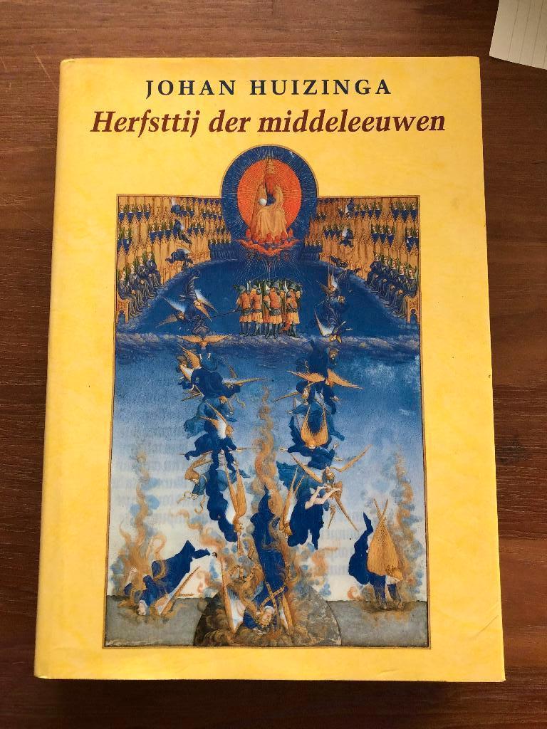 Johan Huizinga: Herfsttij der Middeleeuwen. Zeer fraai geïl-, Verzenden, Prof. J.H. Huizinga
