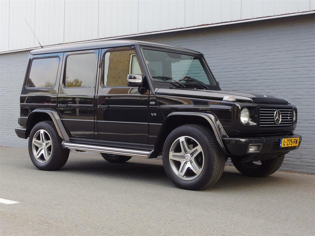 Mercedes-Benz G 55 AMG 2000 Zeldzaam en roestvrij (BTW Auto), Auto's, Mercedes-Benz, Automaat, Zwart, G-Klasse, 3360 kg