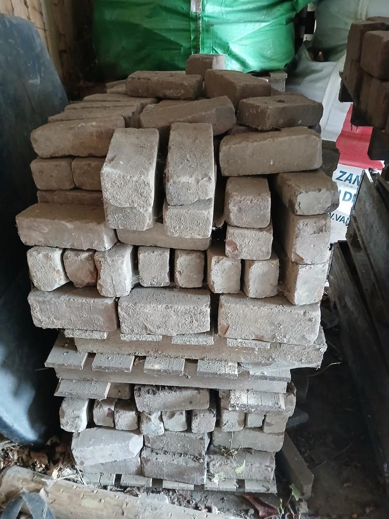 Gebakken klinkers waalformaat en 7-duimers, Ophalen, Gebruikt, Klinkers, 5 tot 10 m²