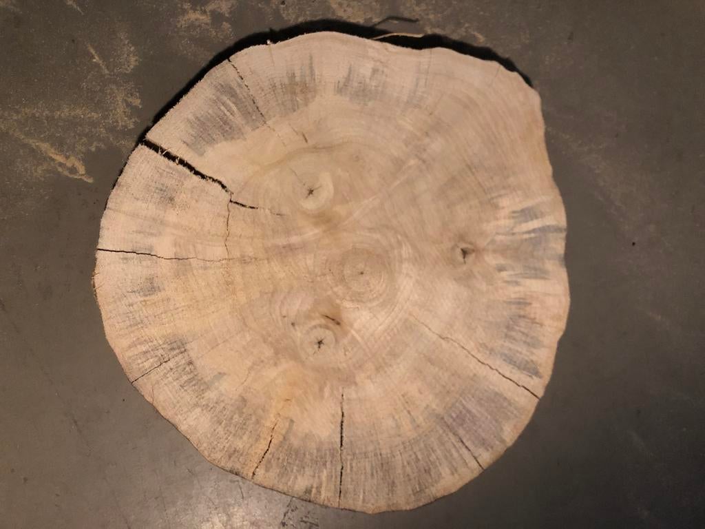 Boomstam of boomschijf, Doe-het-zelf en Verbouw, Hout en Planken, Ophalen of Verzenden, Zo goed als nieuw, Plank, Minder dan 200 cm
