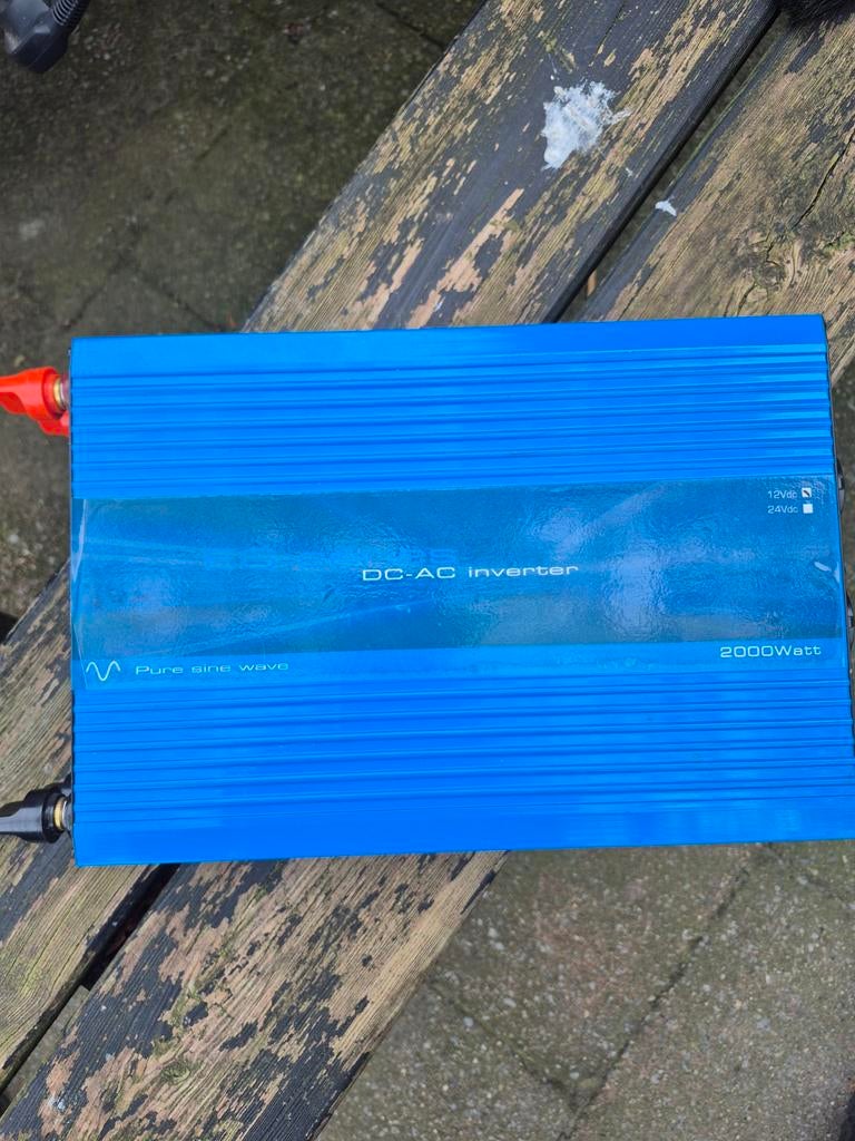 2000W omvormer 12V/220V Pure Sinus, Ophalen of Verzenden