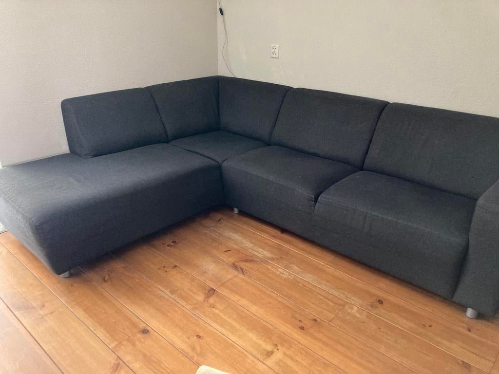 Hoekbank voor een klein prijsje, Ophalen, Gebruikt, Stof, Hoekbank