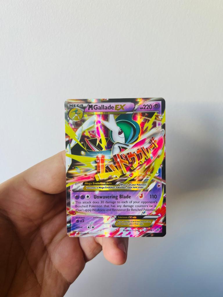 M Gallade EX 35/108 Roaring Skies XY Pokemon, Verzenden, Zo goed als nieuw, Losse kaart, Foil