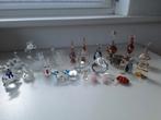 Collectie van kristallen beeldjes en flesjes, Ophalen of Verzenden