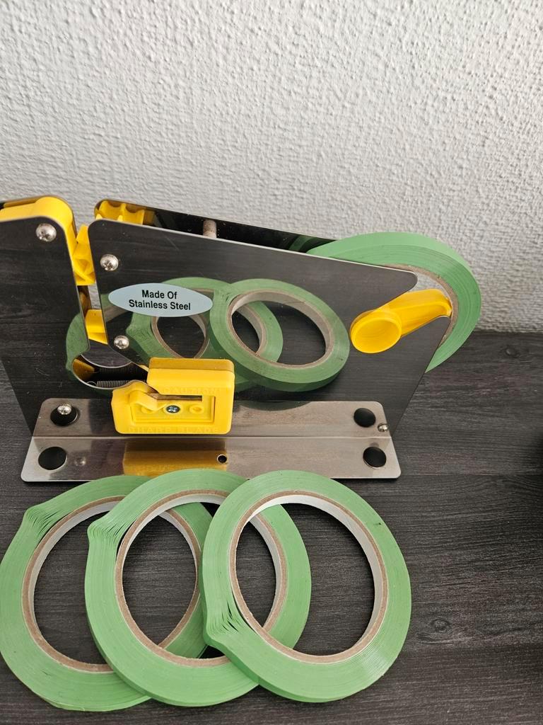 Zakkensluiter  RVS met tape, Hobby en Vrije tijd, Knutselen, Gebruikt, Gereedschap of Toebehoren, Ophalen of Verzenden