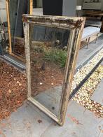 Antieke Franse spiegel – vergulde lijst – 107x62 cm, Ophalen, Rechthoekig, 50 tot 100 cm, 100 tot 150 cm