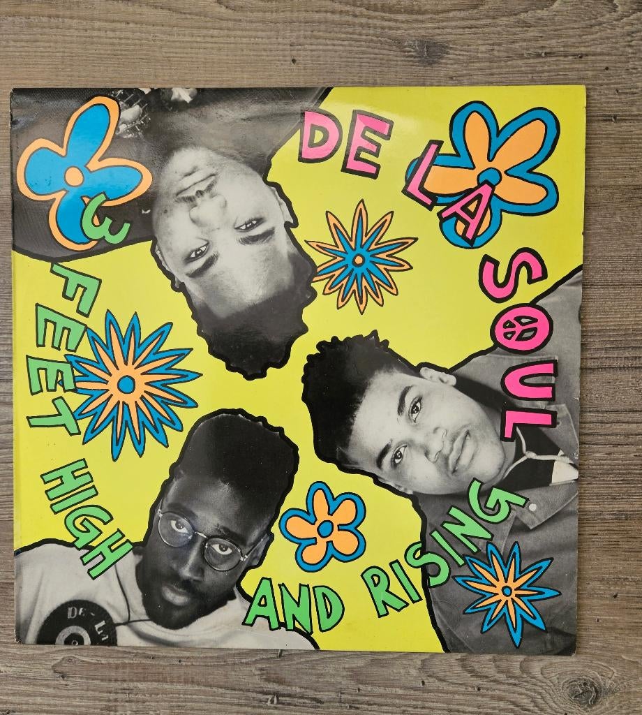 LP: De La Soul - 3 Feet high and rising, Cd's en Dvd's, Vinyl | Hiphop en Rap, Ophalen of Verzenden, 1985 tot 2000, Gebruikt, 12 inch