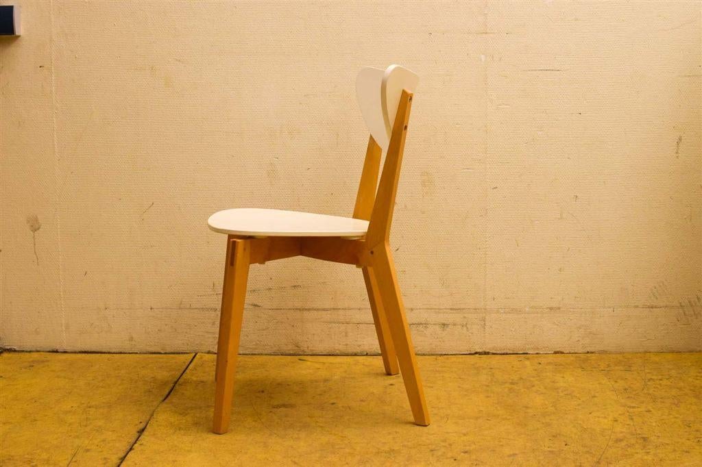 Houten Eetkamer stoel 51103, Ophalen of Verzenden, Gebruikt, Bruin, Vijf, Zes of meer stoelen