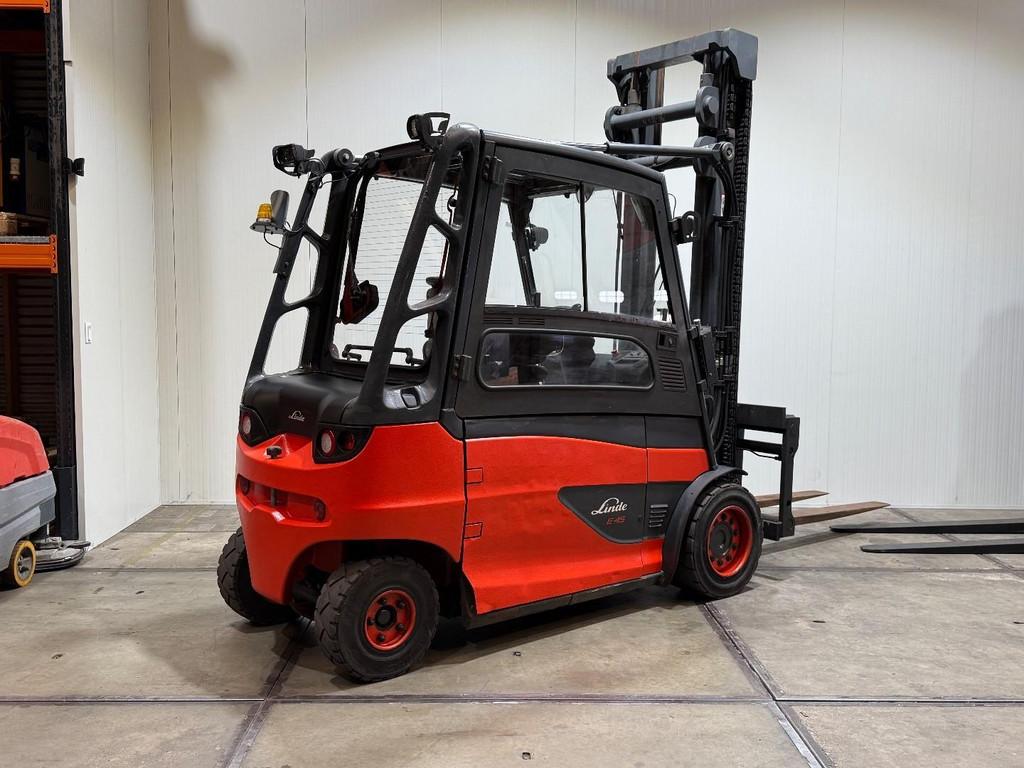 Linde E45 2018 Vorkversteller ACCU 2020 Sideshift HL1217, Meer dan 4000 kg, Elektrisch, Heftruck, Linde