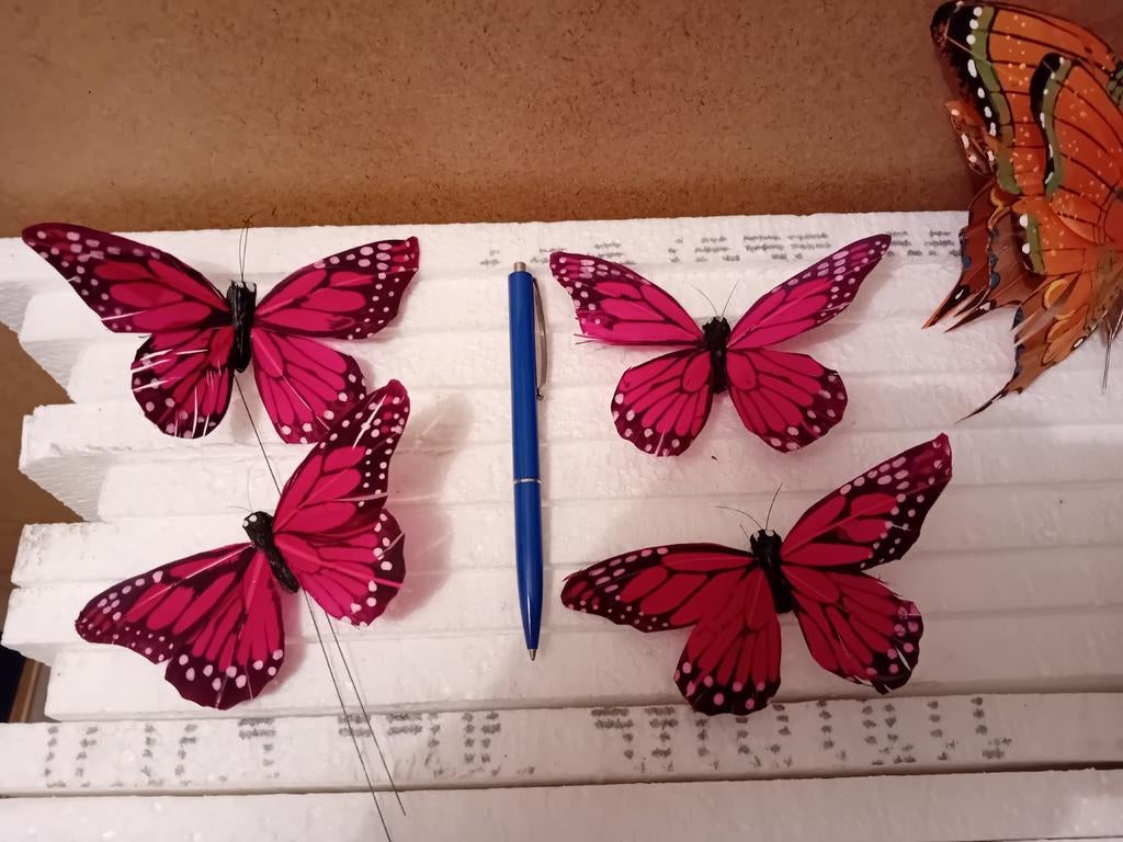 Decoratieve vlinders, Ophalen of Verzenden