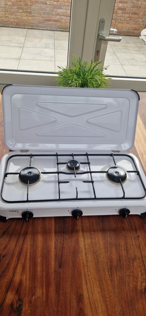 3 pits gas kookplaat gas toestel, Ophalen