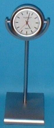 Klokje NS internationaal mini stationsklok op standaard, Ophalen of Verzenden, Nieuw, Trein, Boek of Tijdschrift