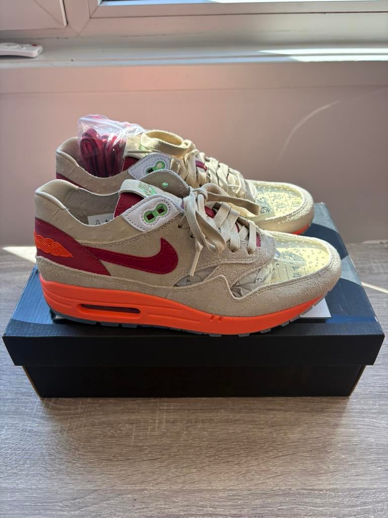 Nike Air Max 1 CLOT Kiss of Death | EU 40.5, Kleding | Heren, Schoenen, Overige kleuren, Nieuw, Ophalen of Verzenden, Sneakers of Gympen