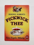 Pickwick Thee Douwe Egberts reclamebord van metaal wandbord, Info@deconoord.nl, Nieuw, Ophalen of Verzenden, Deco noord