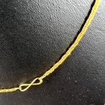 Gouden ketting | 14K | 4,28gr | fantasie | 391210, Sieraden, Tassen en Uiterlijk, Kettingen, Ophalen of Verzenden, Zo goed als nieuw