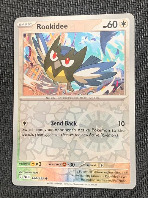 Rookiedee Reverse Holo 164/193 Paldea Evolved Boosterfresh!, Hobby en Vrije tijd, Verzamelkaartspellen | Pokémon, Nieuw, Losse kaart