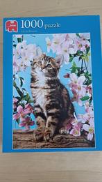 Puzzel - Cat in Blossom, Ophalen of Verzenden, 500 t/m 1500 stukjes, Legpuzzel, Zo goed als nieuw