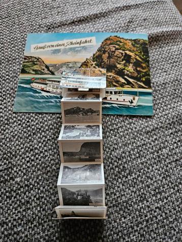 Leporello klepjeskaart rheinfahrt  beschikbaar voor biedingen