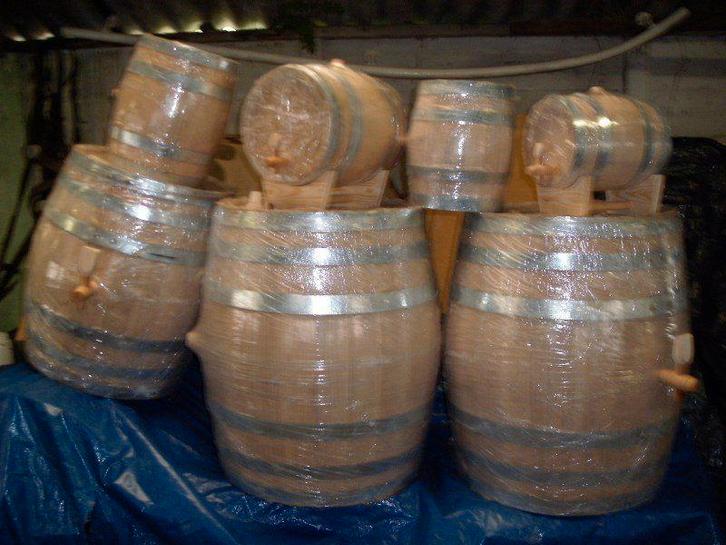 Eiken wijnvaten voor wijn, whiskey en destillatie, Verzamelen, Wijnen, Nieuw, Overige typen, Overige gebieden, Ophalen of Verzenden