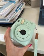 Mintgroene Instax Mini 9 Polaroid Camera, Audio, Tv en Foto, Ophalen of Verzenden, Zo goed als nieuw, Polaroid, Fuji