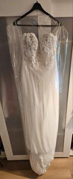 Prachtige Jarice Brand Trouwjurk - Maat M, Trouwjurk, Wit, Ophalen of Verzenden, Zo goed als nieuw