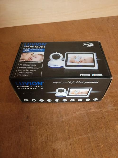 Luvion Grand Elite 3 Premium Digital Babymonitor babyfoon wi, Kinderen en Baby's, Babyfoons, Zo goed als nieuw, Camera, Digitaal