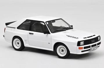 Audi Sport quattro 1985 Alpine Wit 1:18 NOREV ref. 188313 beschikbaar voor biedingen