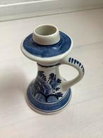 Delfts blauw kandelaartje, handpainted, Ophalen of Verzenden